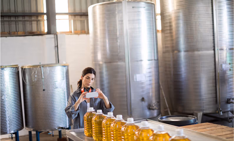 stainless steel edible oil storage tanks